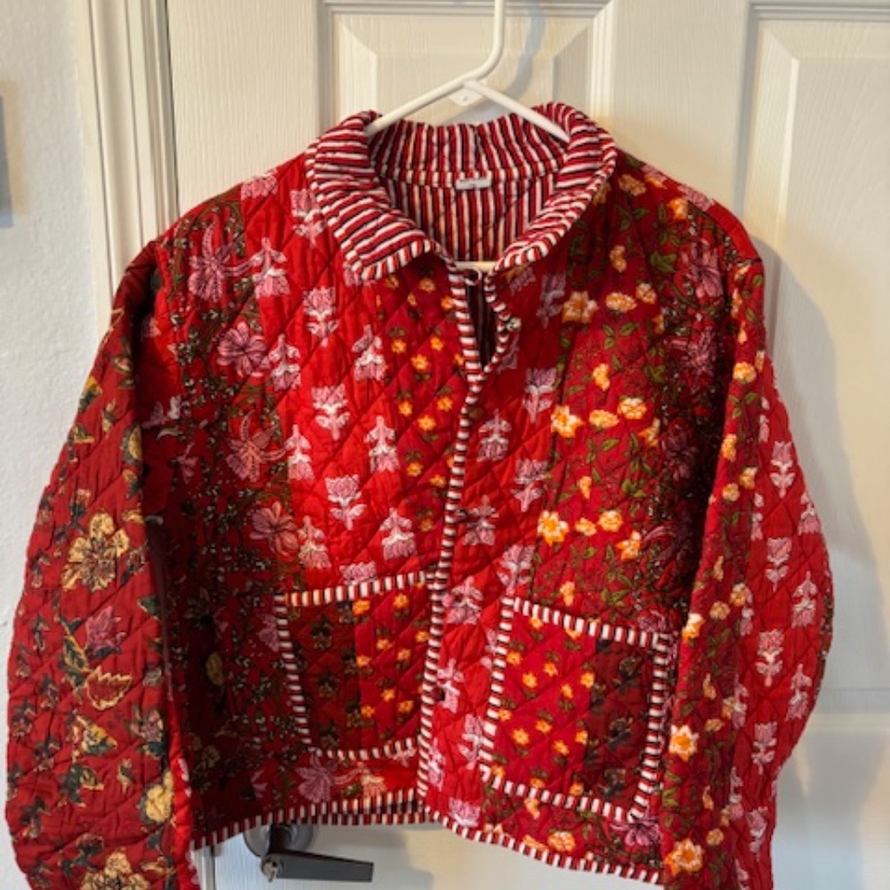 Patchwork Style Jacket - image 1